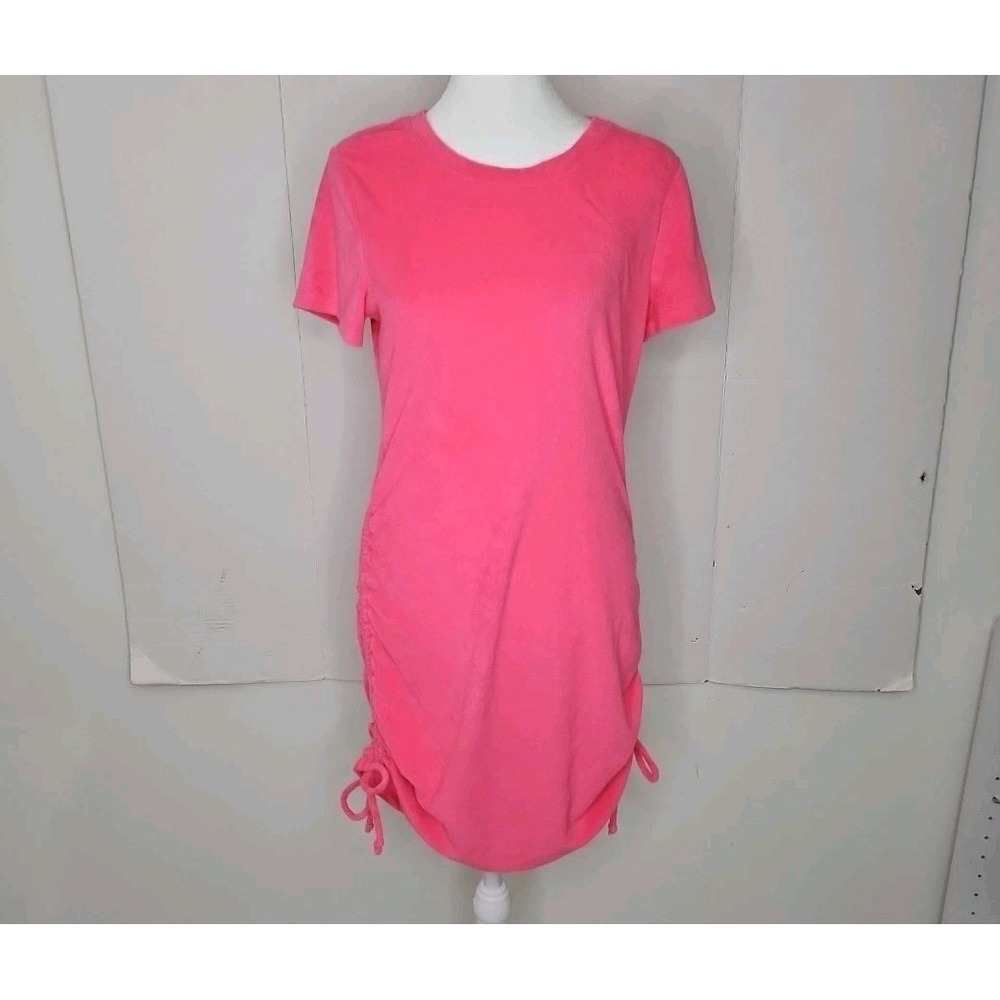 Women's Victoria's Secret‎ Terry Cloth Dress Cover Up Hot Pink Size Med